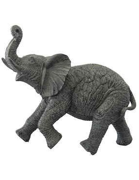 Figura de elefante Running Decora Decoración de resina