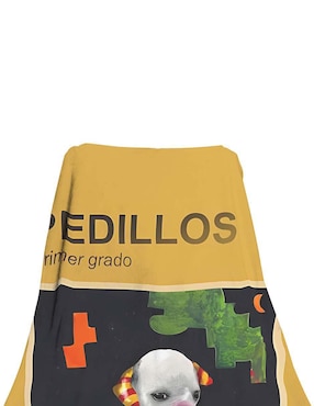 Frazada de tejido flannel Juana Gallo Curiosidades unisex