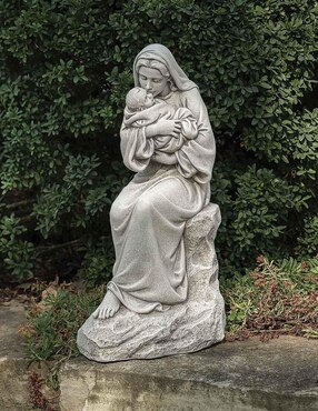 Escultura religiosa de Virgen Maria y Jesus Joseph´s Studio