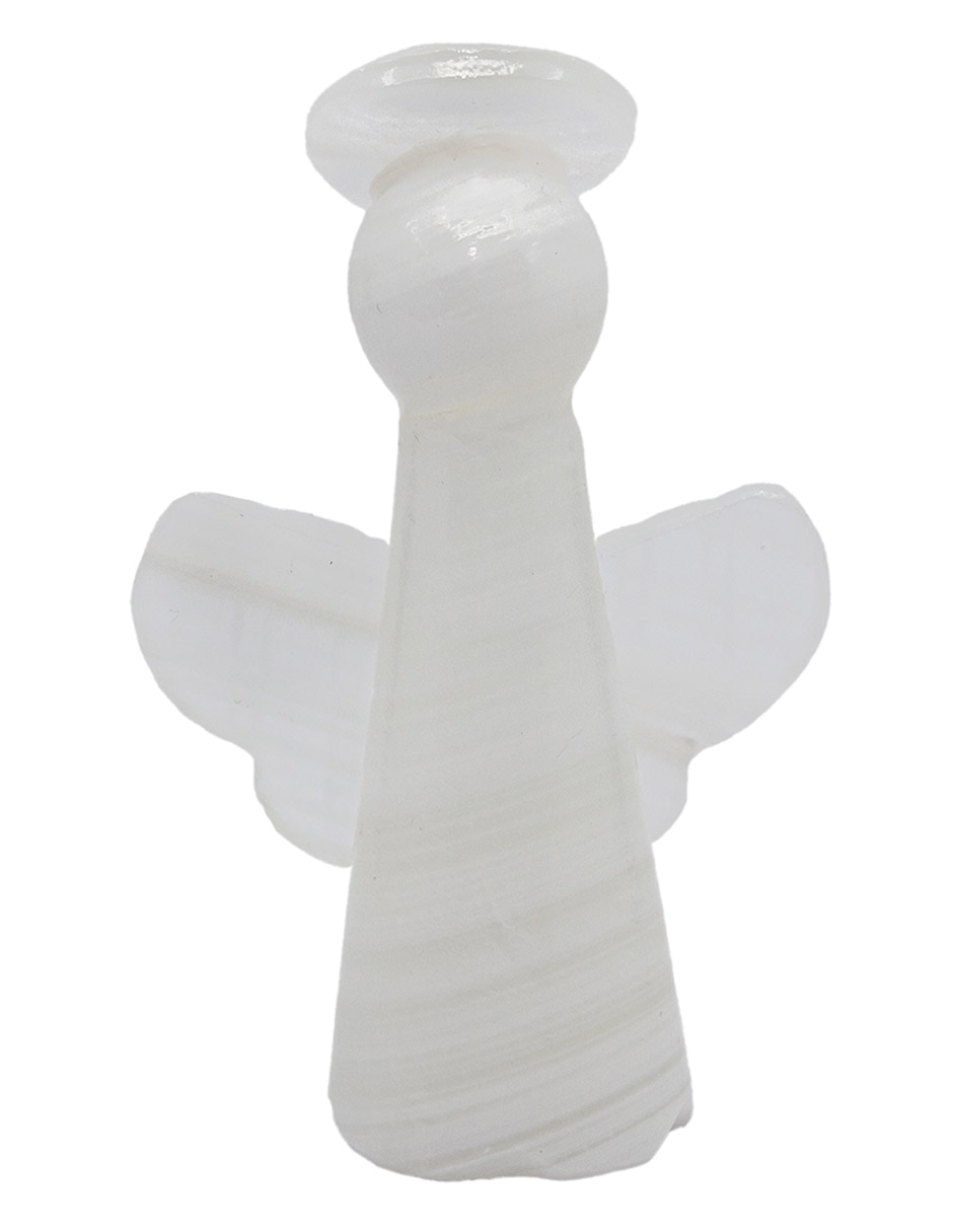 Figura decorativa de ángel de ónix