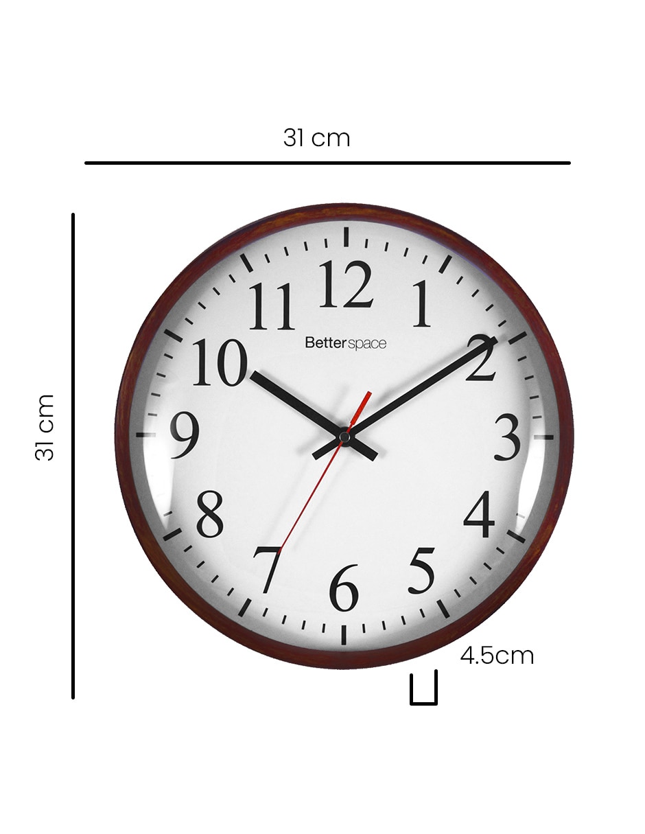 Reloj de pared de madera 4