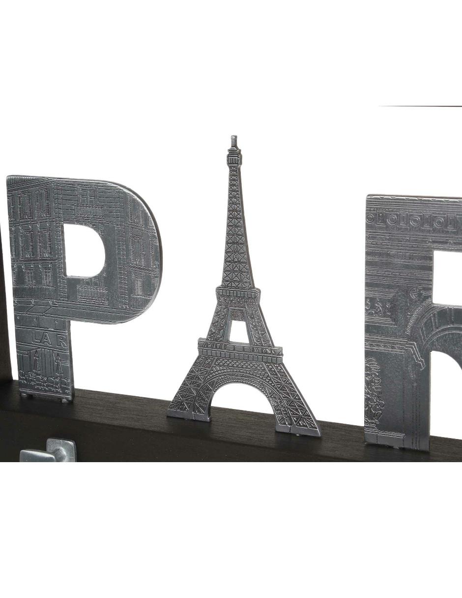 Figura rectangular Paris de madera 2