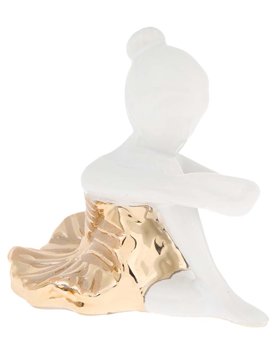 Figura de bailarina Music de cerámica 2