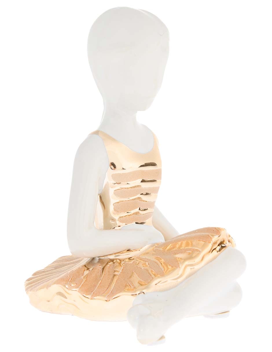 Figura de bailarina Music de cerámica 2