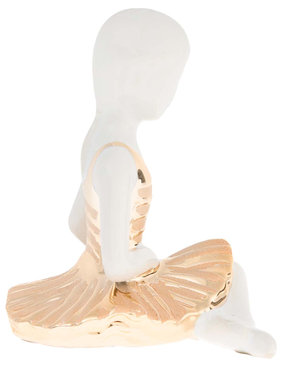 Figura de bailarina Music de cerámica 4