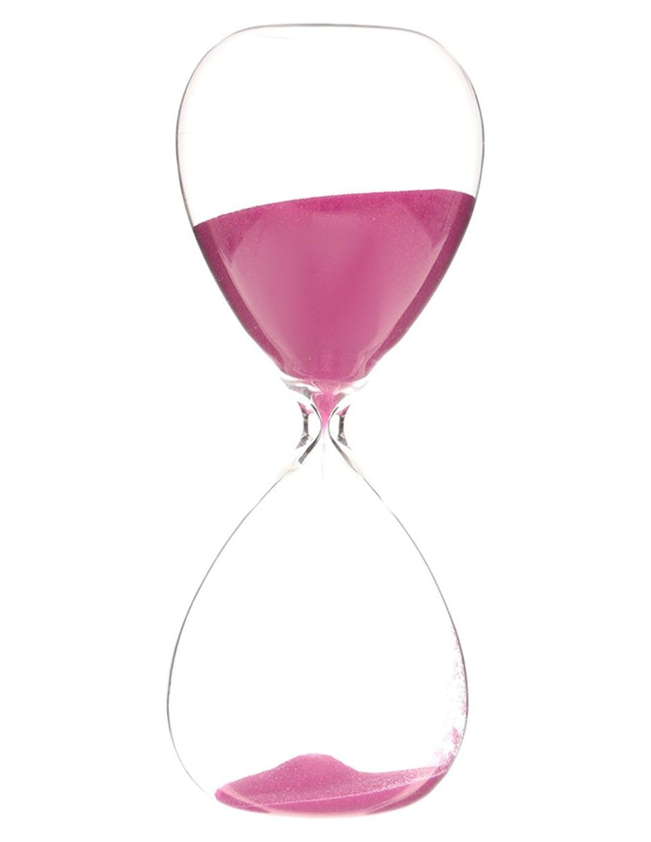 Reloj de arena Zonana rosa