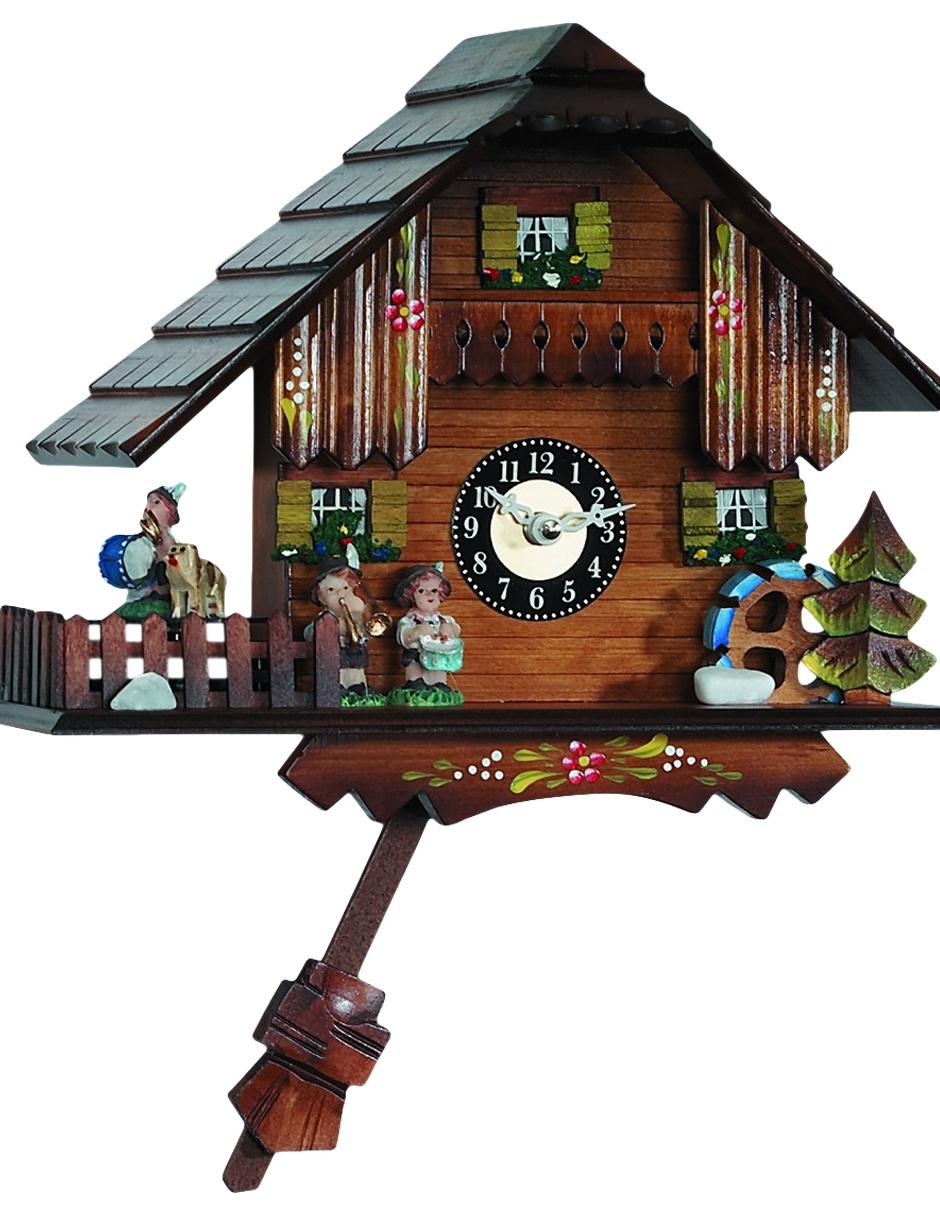 Reloj cucú de madera