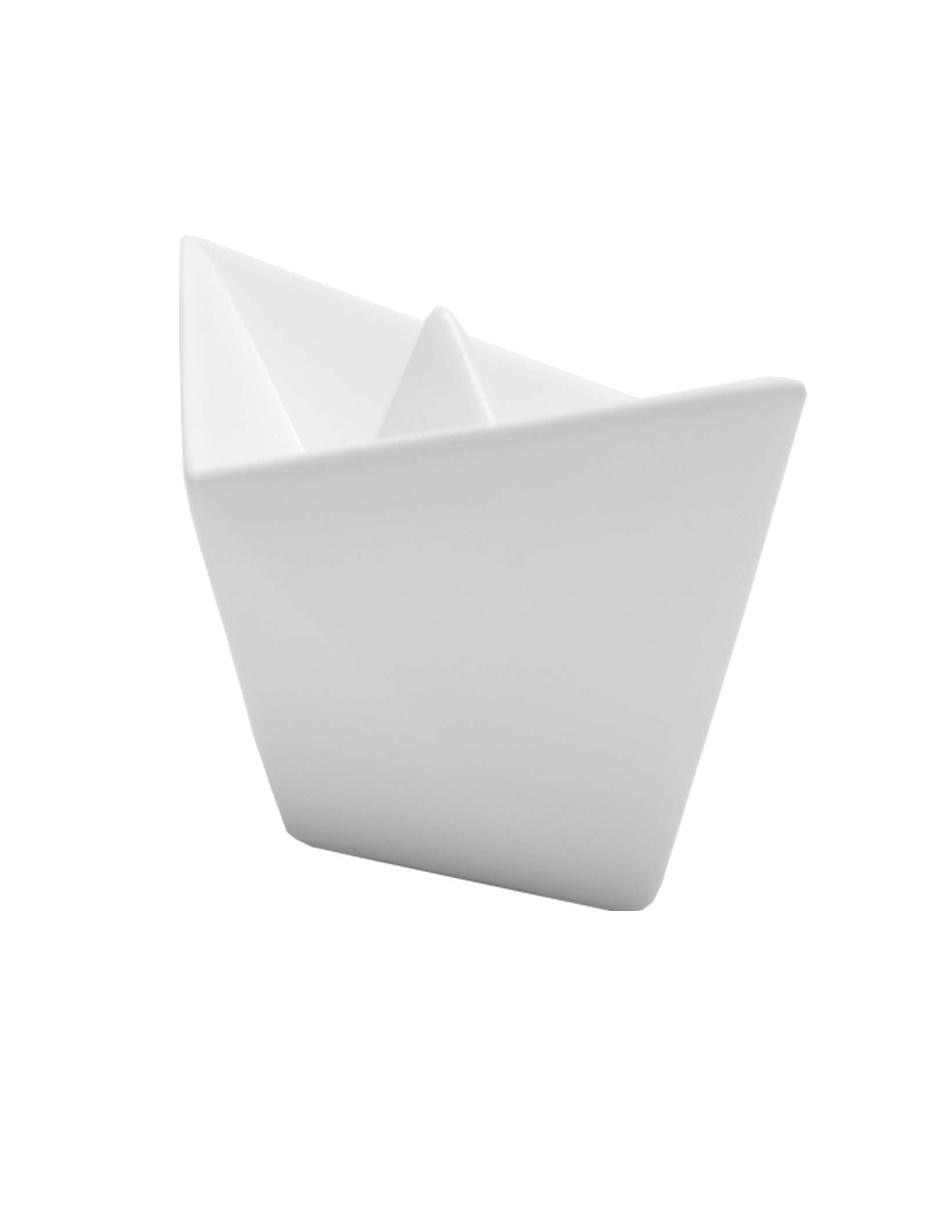 Figura decorativa de barco Nórdico de cerámica 2