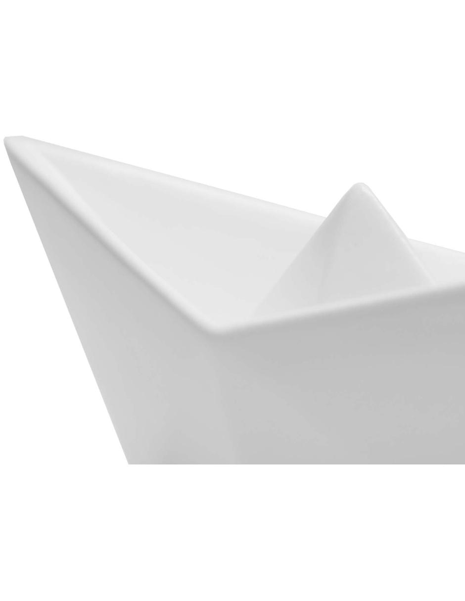 Figura decorativa de barco Nórdico de cerámica 4