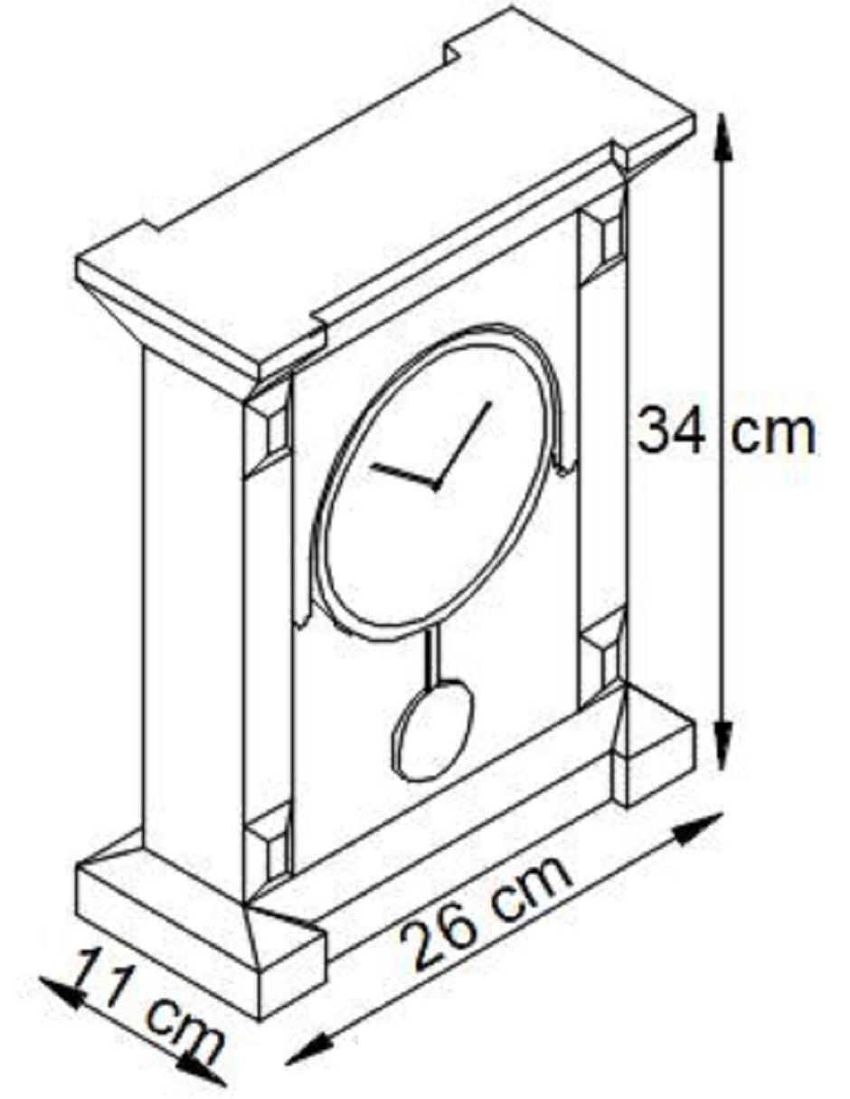 Reloj de mesa Mía 5