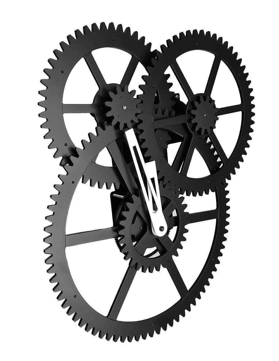 Reloj de pared Con 3 engranes 8