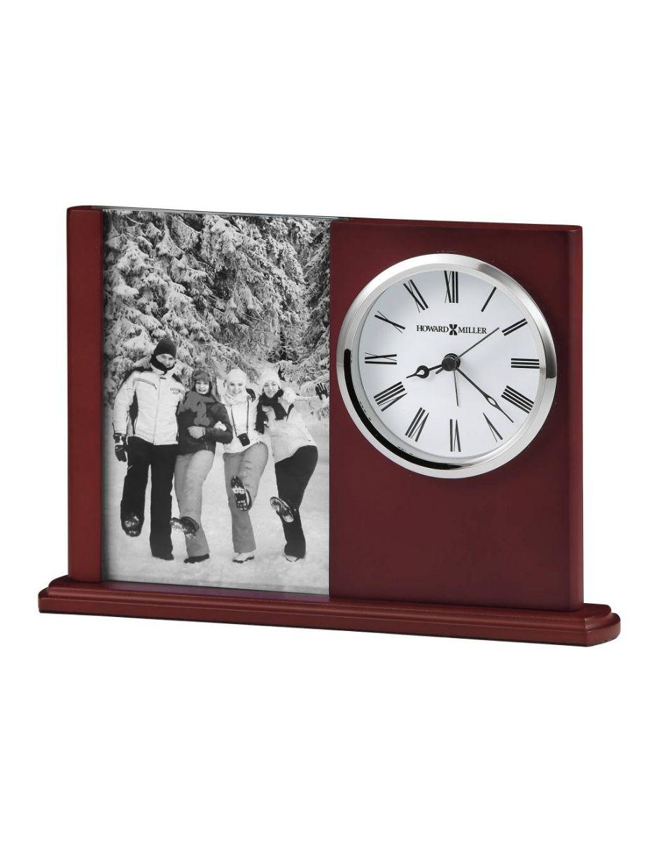 Reloj de mesa Howard Miller de acero inoxidable