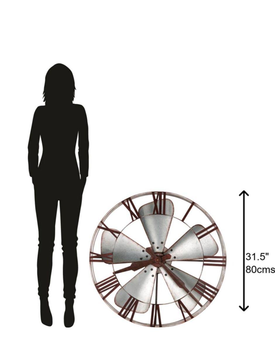 Reloj de Pared Grande Mill Shop Gallery Wall Clo 3