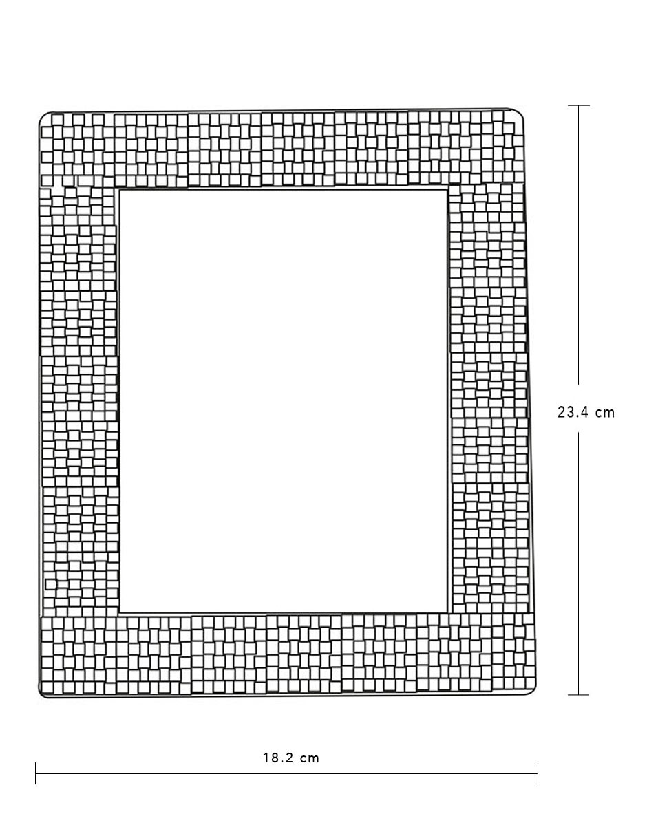 Portarretrato Ixtlán de aluminio para 1 foto 7