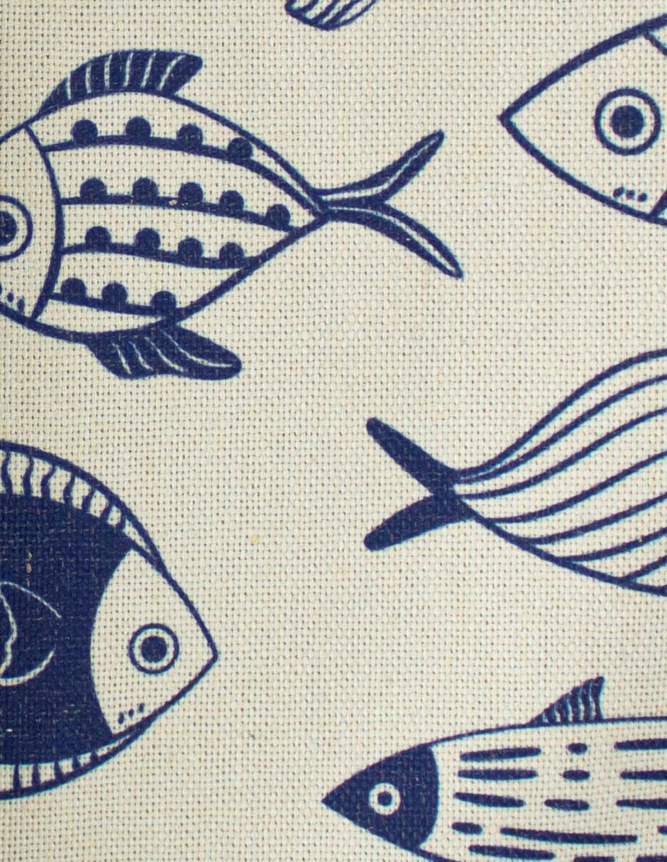 Cojín Fish Blue Corner Home 4