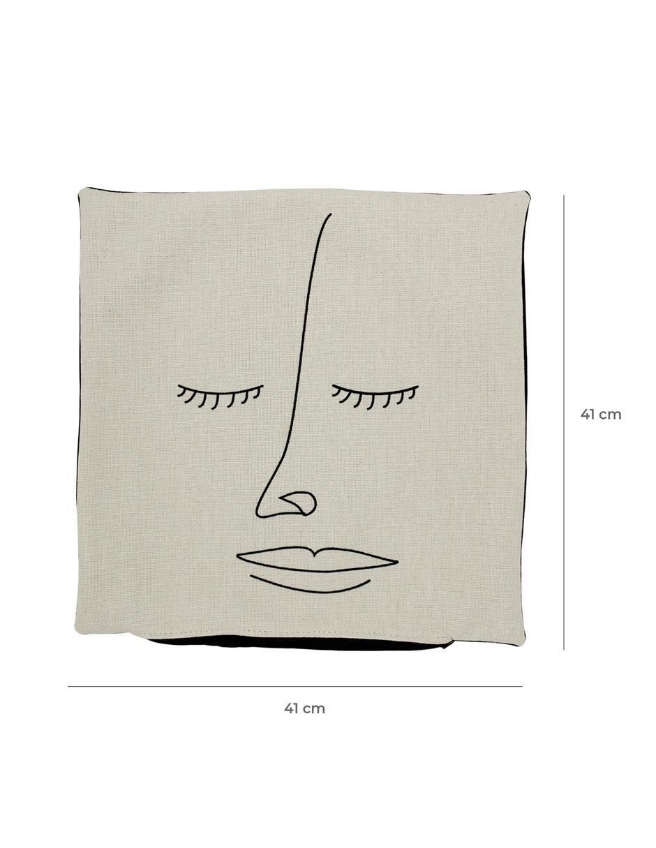 Cojín Face Line Corner Home 2