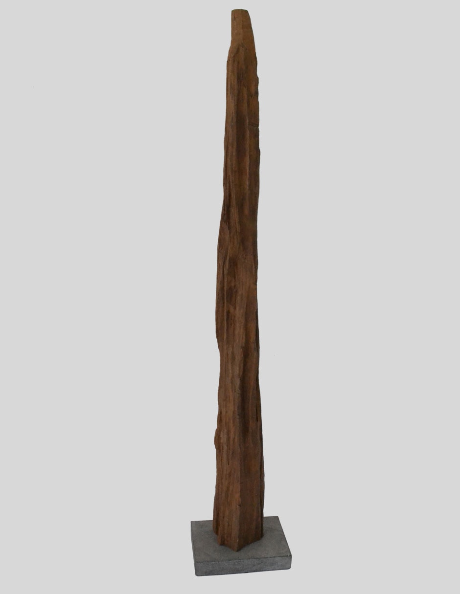 Escultura Teca Tronco Rustic 1