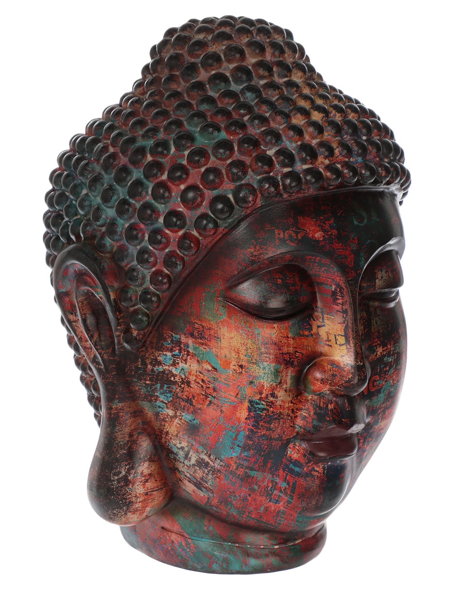 Figura Rostro Colore de resina 2