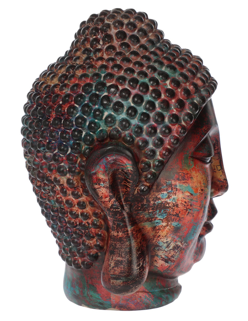 Figura Rostro Colore de resina 3