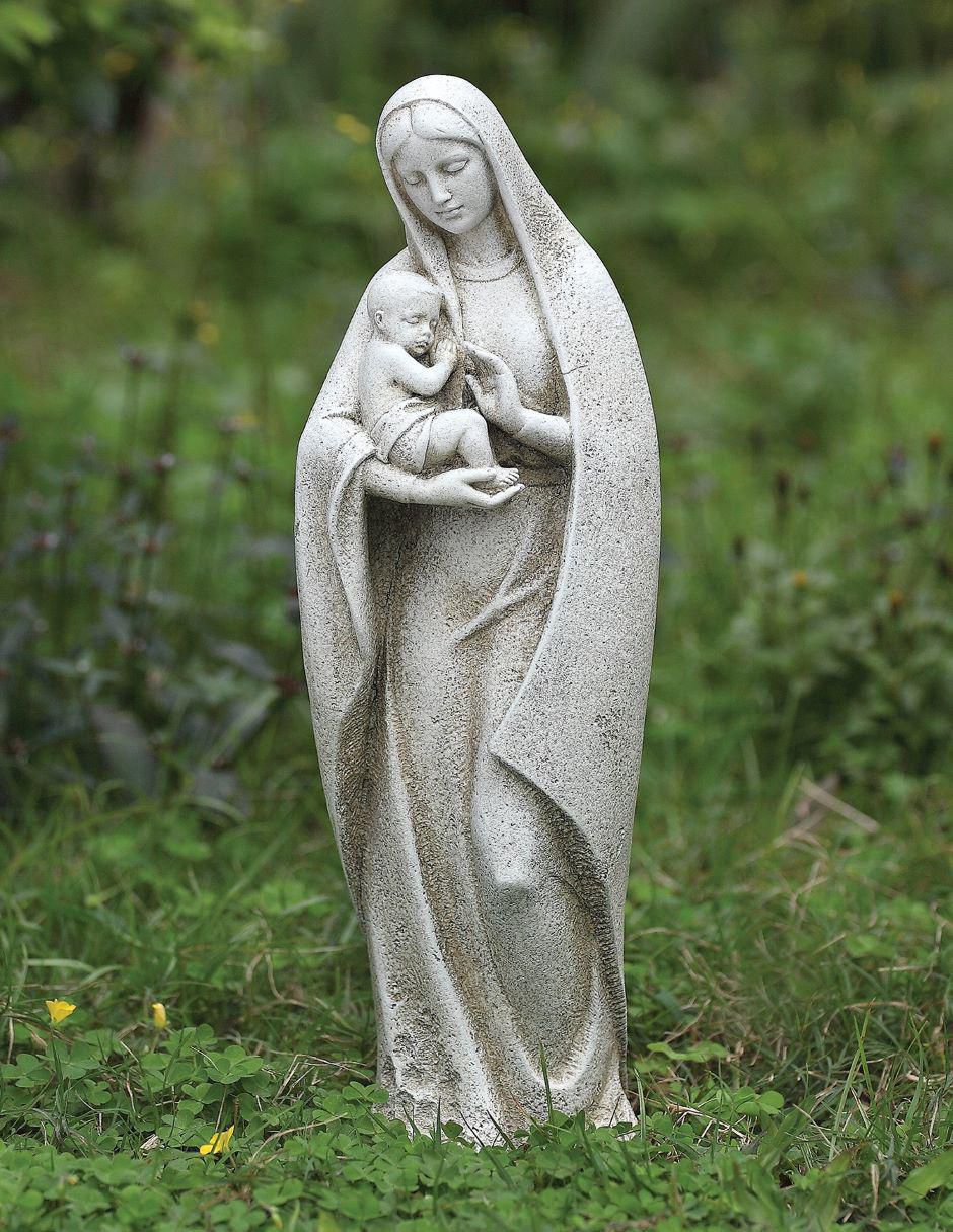 Escultura religiosa Joseph's Studio Virgen con niño 5