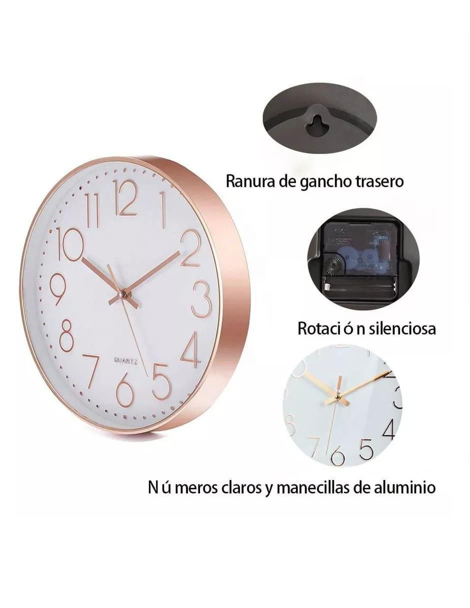 Reloj de pared de plástico 2
