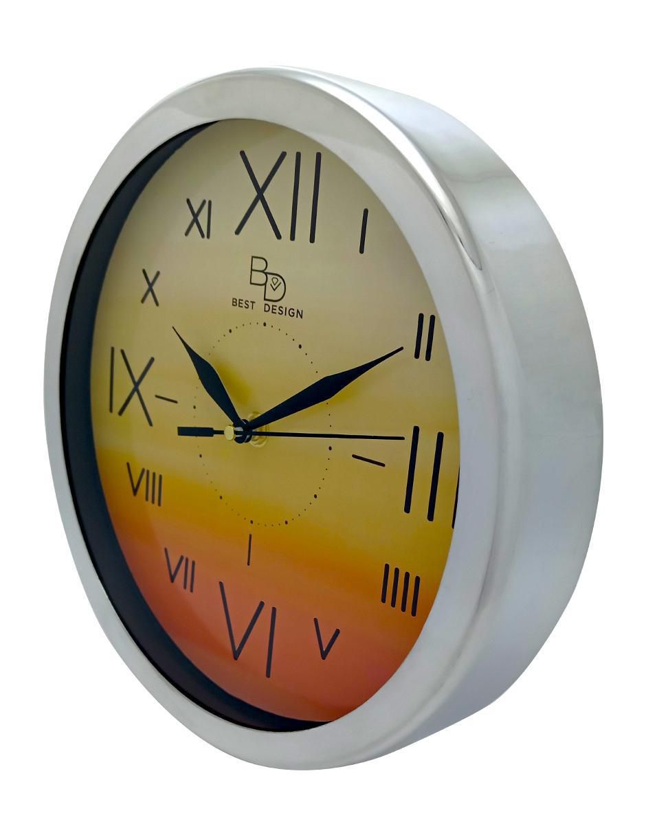 Reloj de pared Solid Sunset de plástico 3