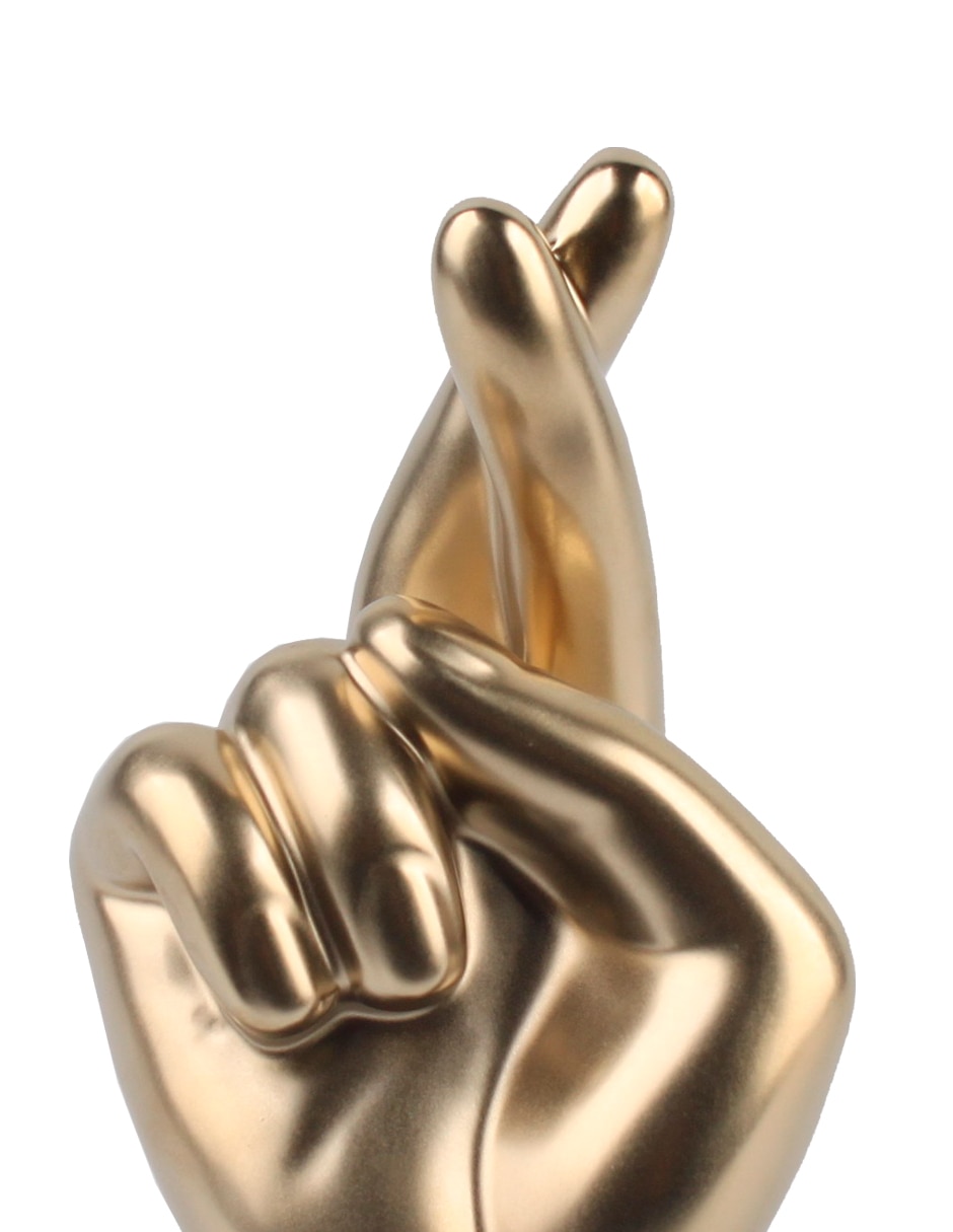 Figura de mano de cerámica