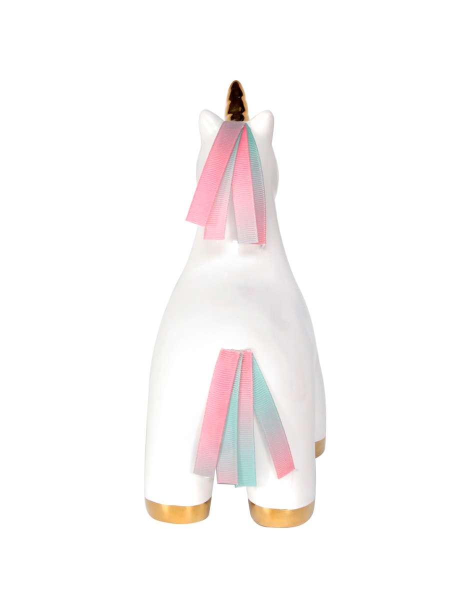 Figura de unicornio de cerámica 3