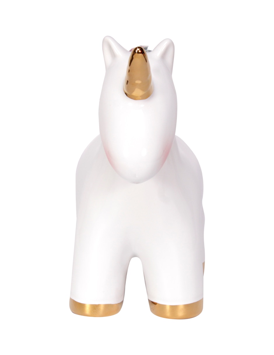 Figura de unicornio de cerámica 3