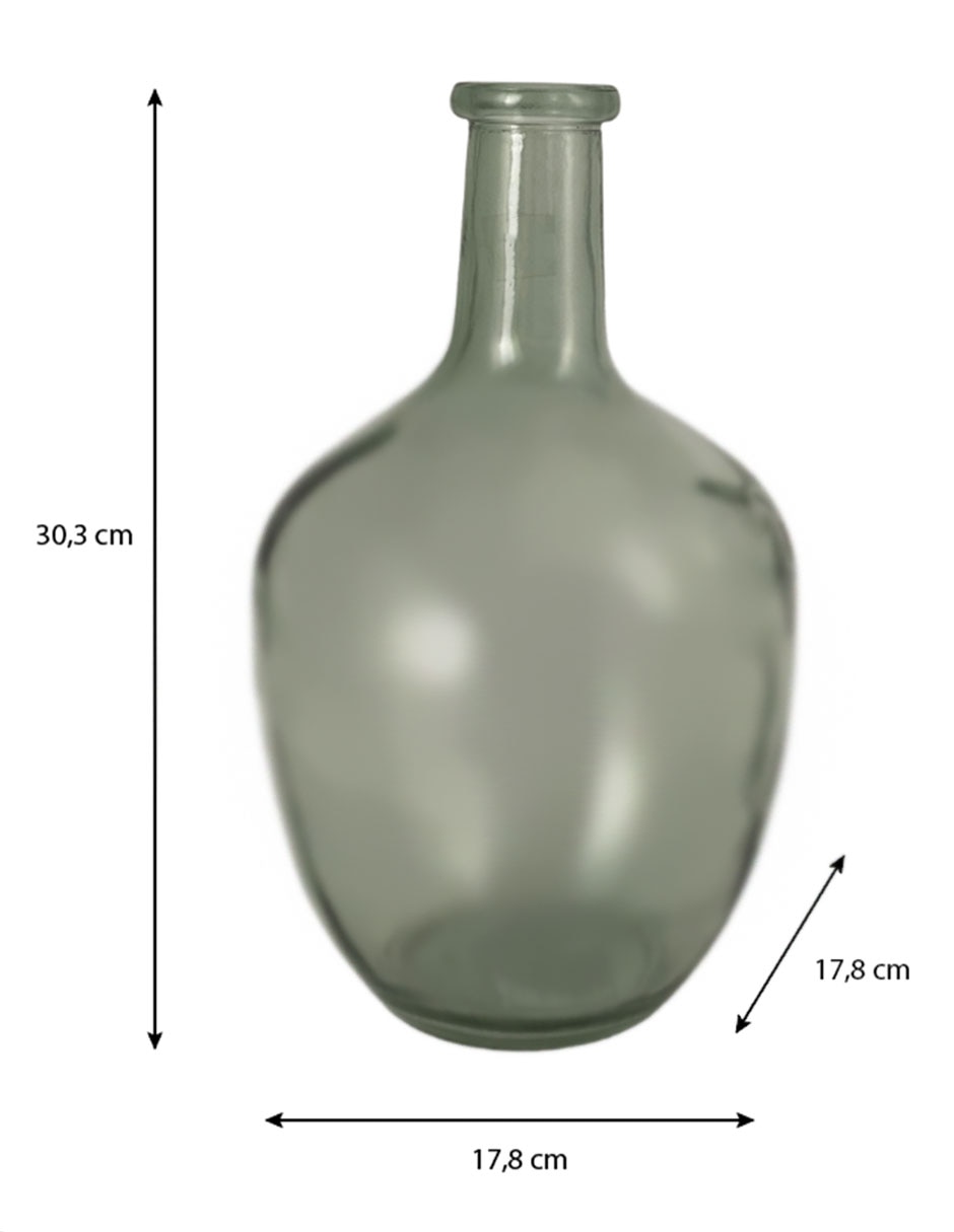Florero de vidrio 6