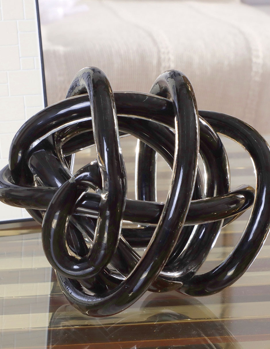 Figura decorativa de nudo Creati de vidrio 4