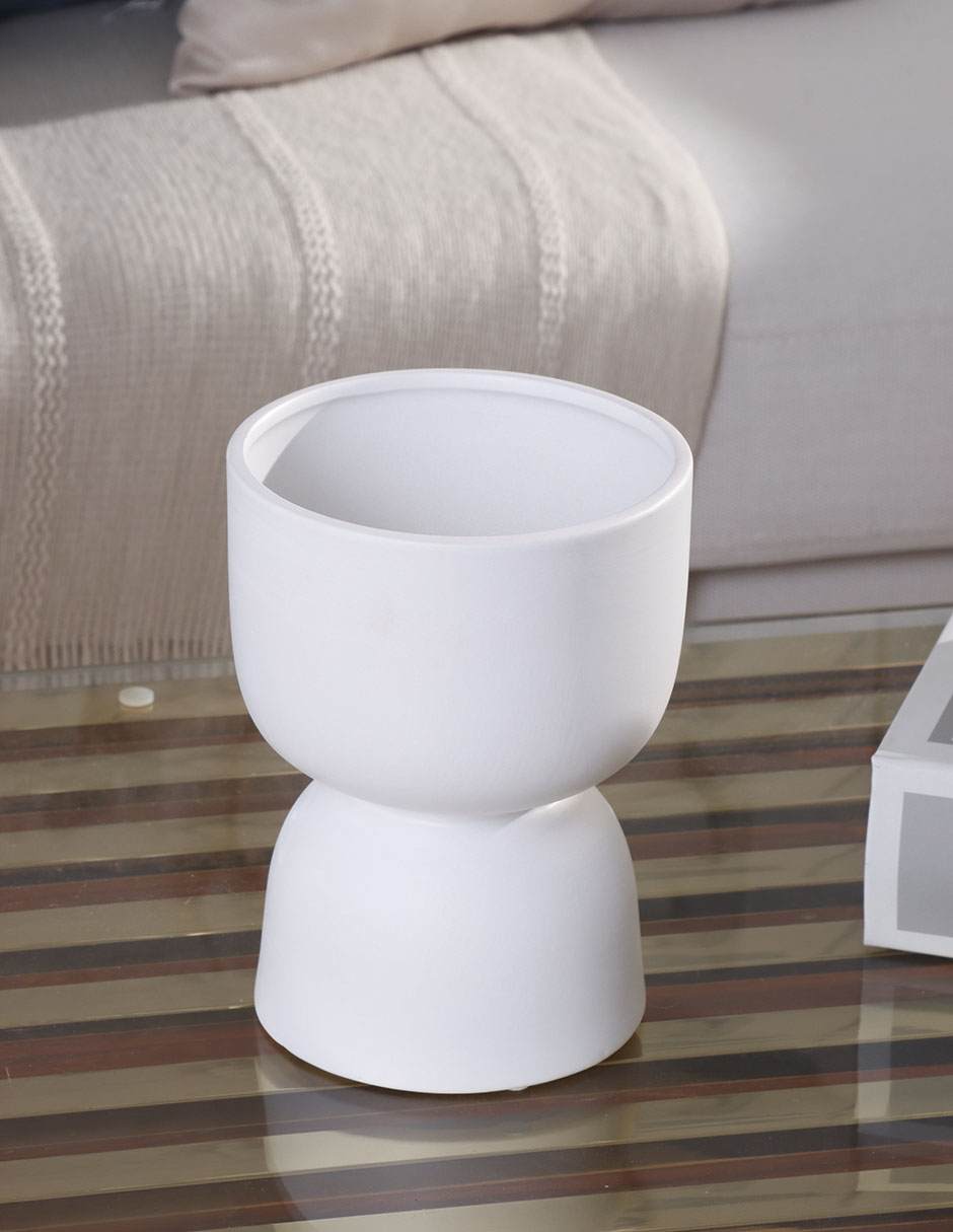 Maceta Century Bh de cerámica con sistema automático de riego 7