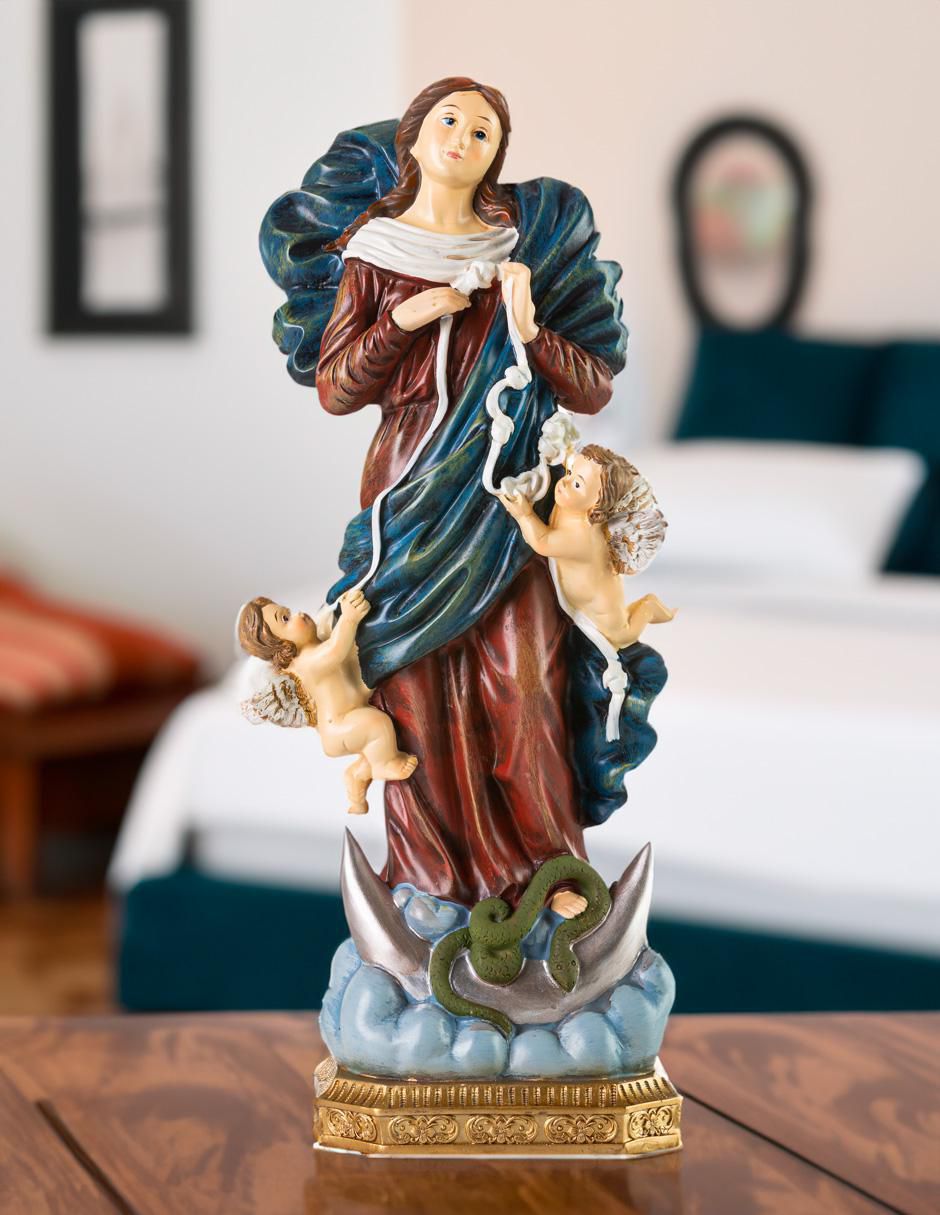 Escultura religiosa Virgen Desatanudos 4