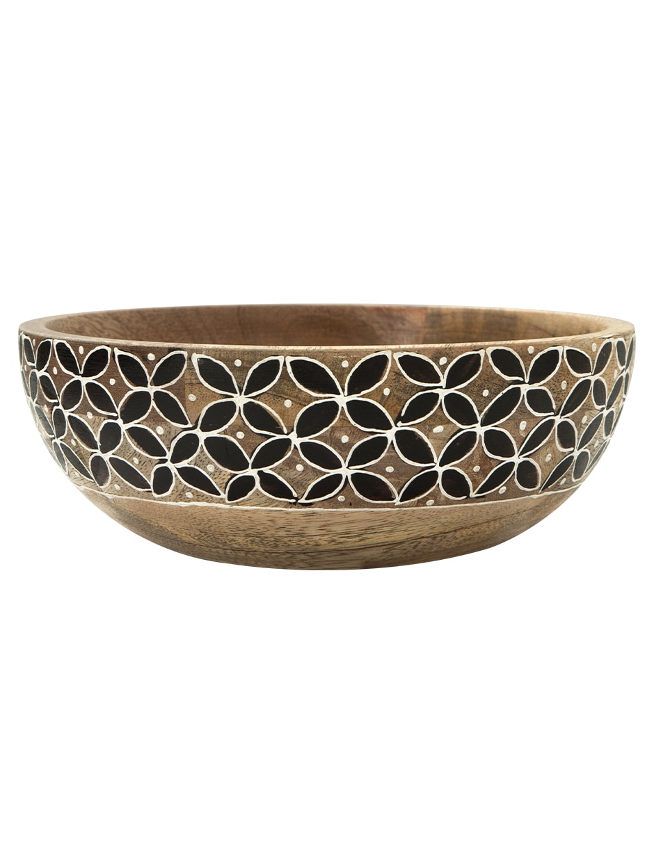 Bowl Taara Hindú de madera