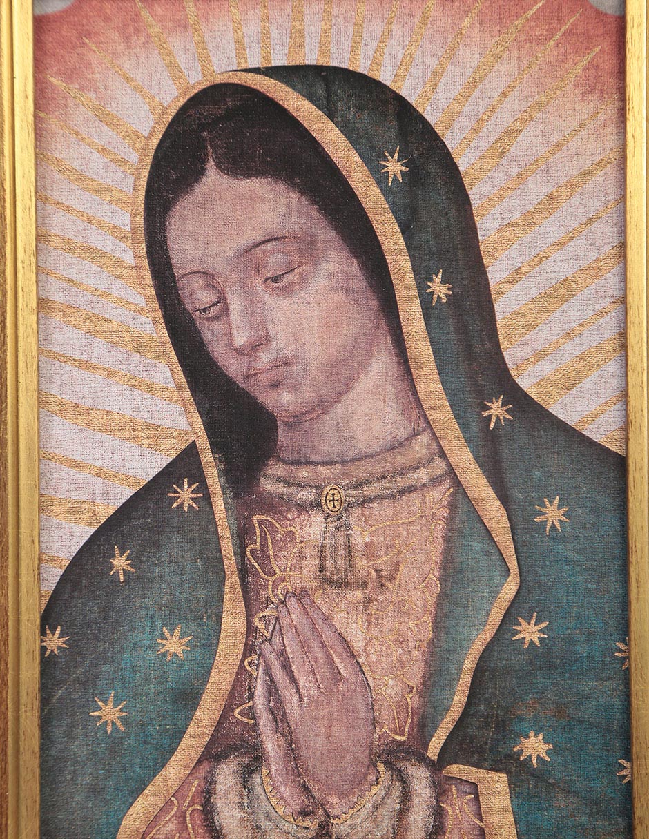Retablo Virgen de Guadalupe técnica impresión 4
