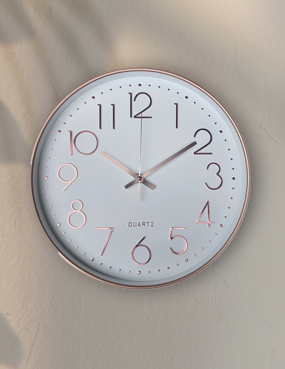 Reloj de pared de plástico 6