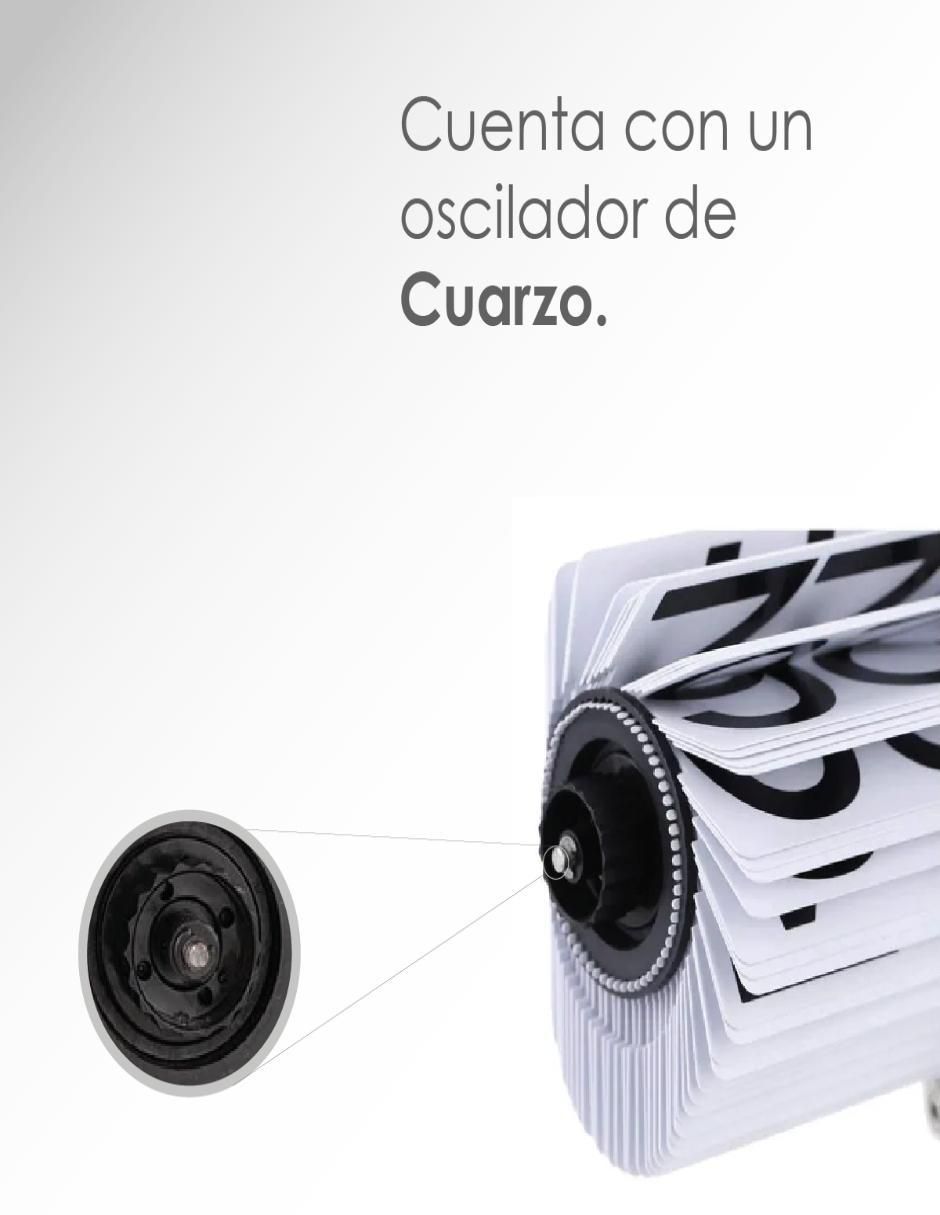 Reloj de mesa de acero inoxidable 3
