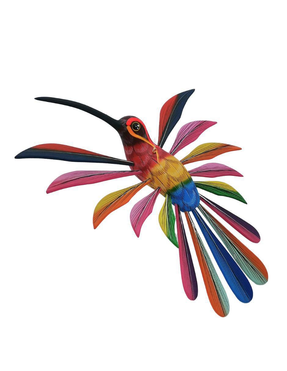 Escultura yag mani alebrijes colibrí "de" madera