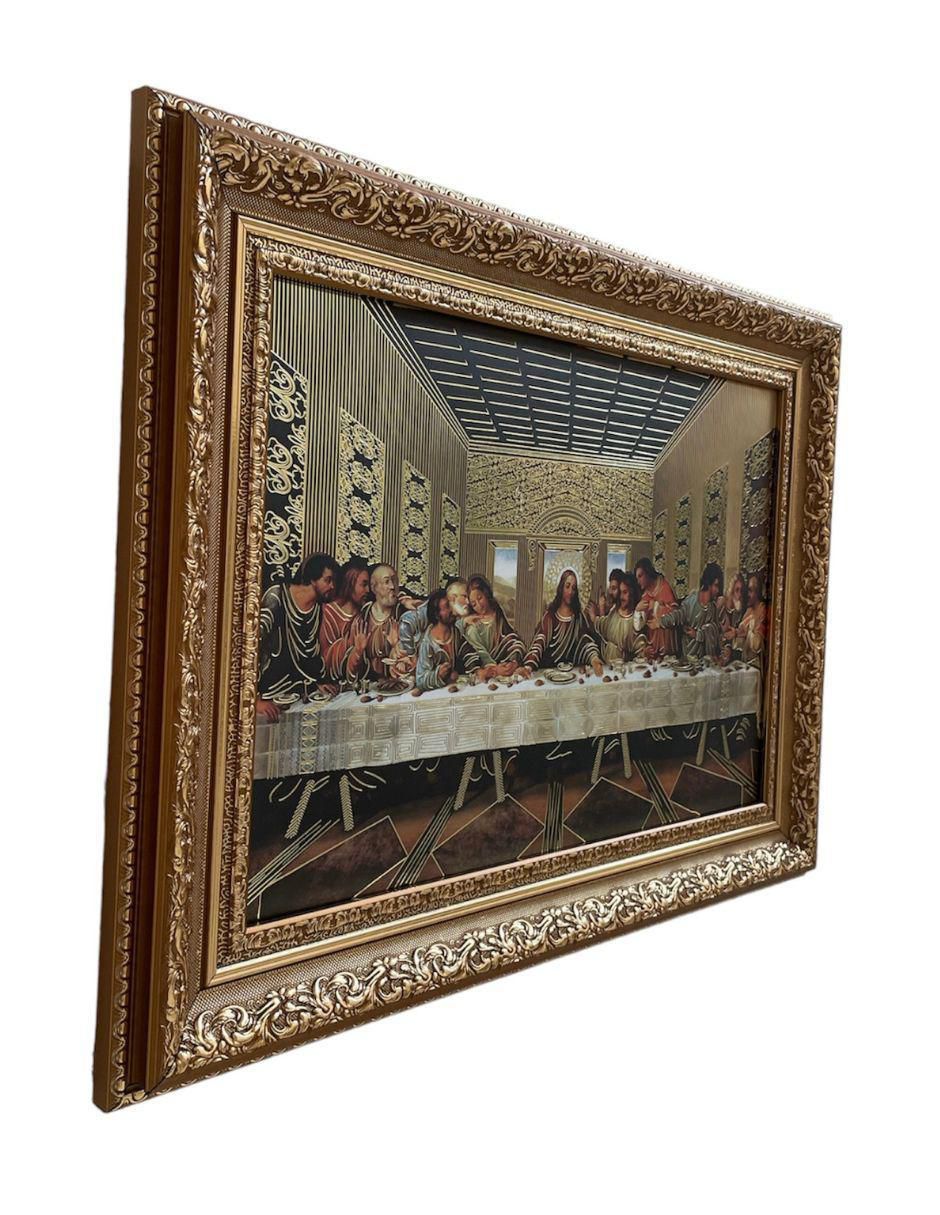Cuadro La Última Cena de Leonardo da Vinci técnica polioleo 2