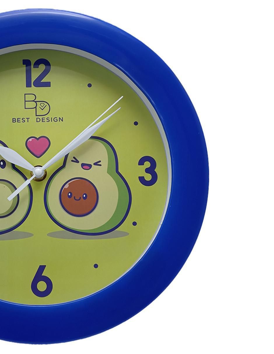 Reloj de pared best desing sin familia o colección "de" plástico