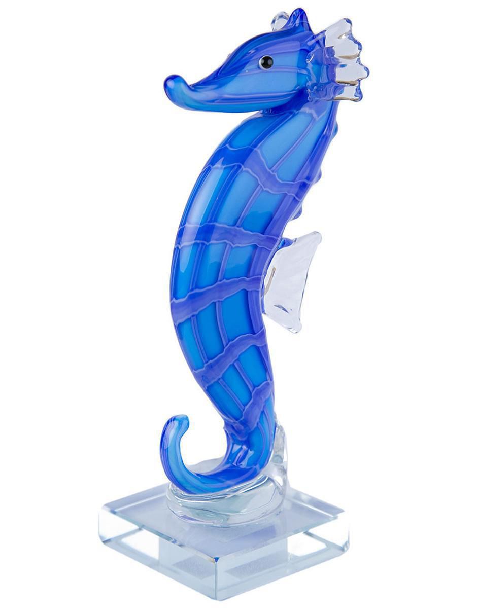 Figura de caballito mar de vidrio Figura de caballito mar de vidrio