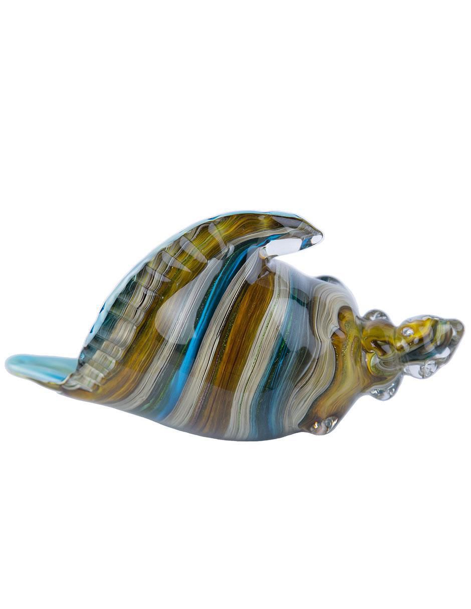 Figura de caracol de mar de vidrio 2