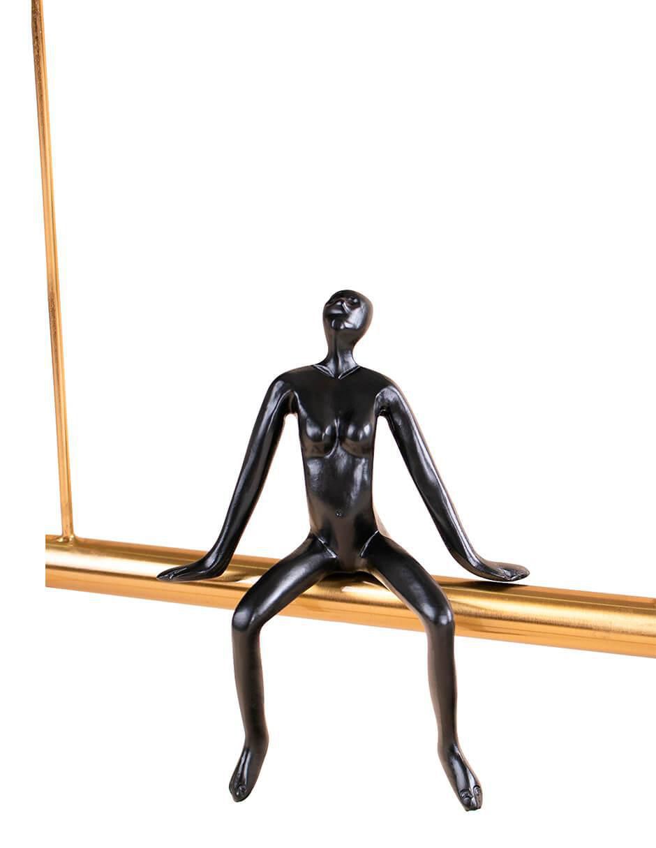 Figura de mujer Artístico de metal 2