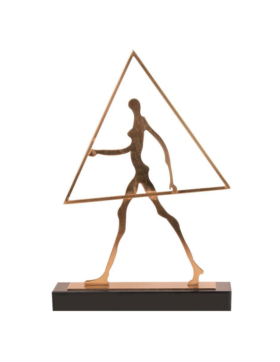 Figura de gimnasta Artístico de metal