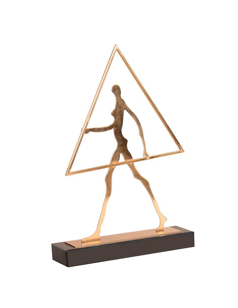 Figura de gimnasta Artístico de metal 2
