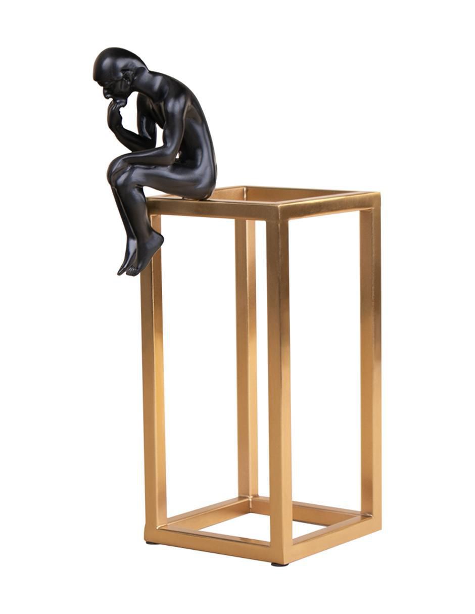 Figura de hombre Artístico de metal