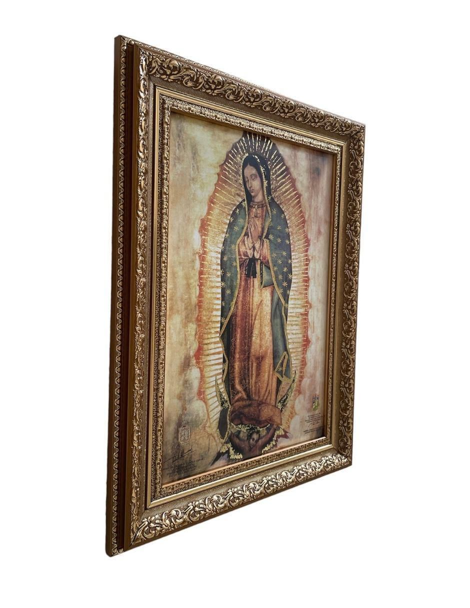 Cuadro Virgen de Guadalupe técnica polioleo 2