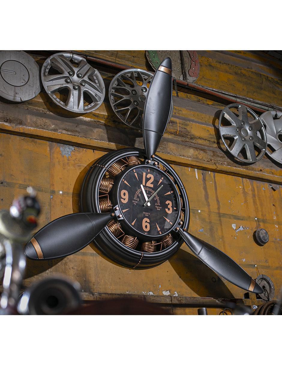 Reloj de pared de metal 2
