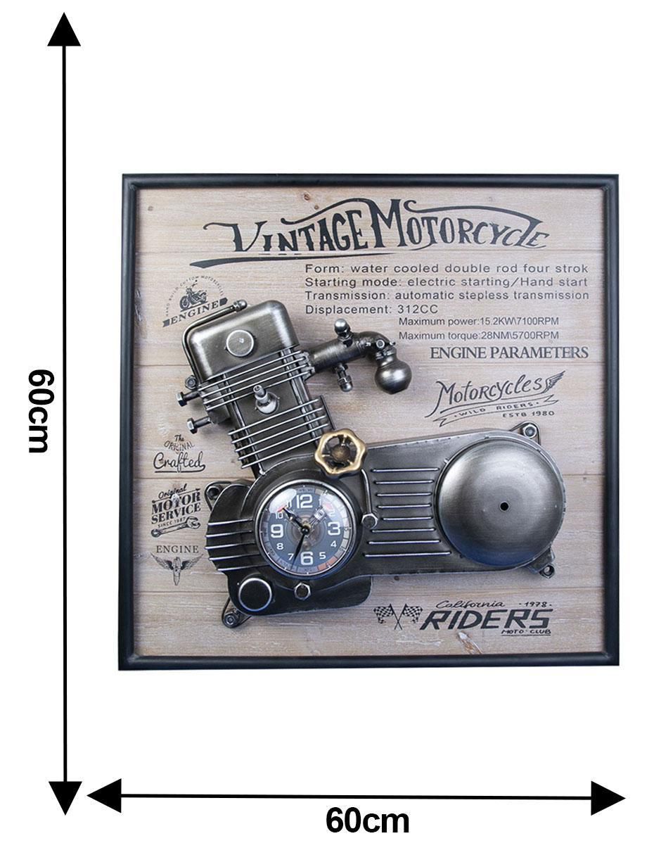 Reloj de pared de metal 5