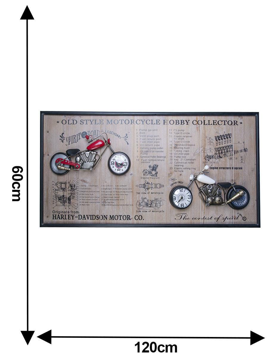 Reloj de pared de metal 5